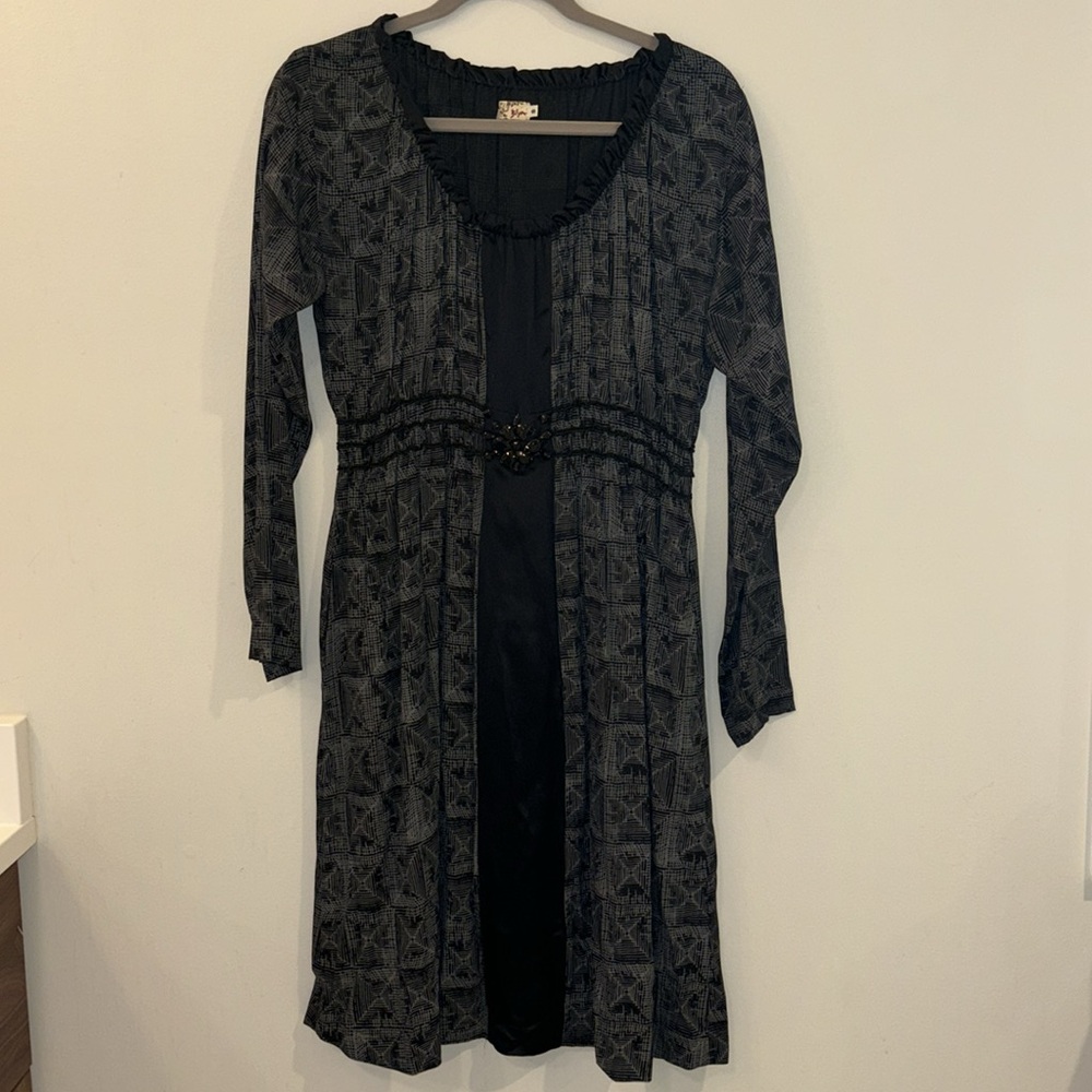 Johnny Was / Biya Dress with Jewels at Waistband size Small